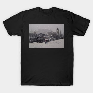 Winter On Calton Hill T-Shirt